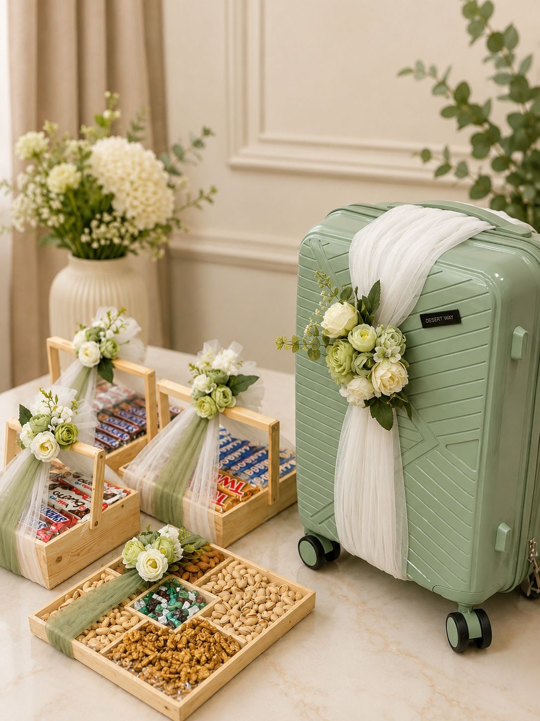 Luxury Engagement Basket